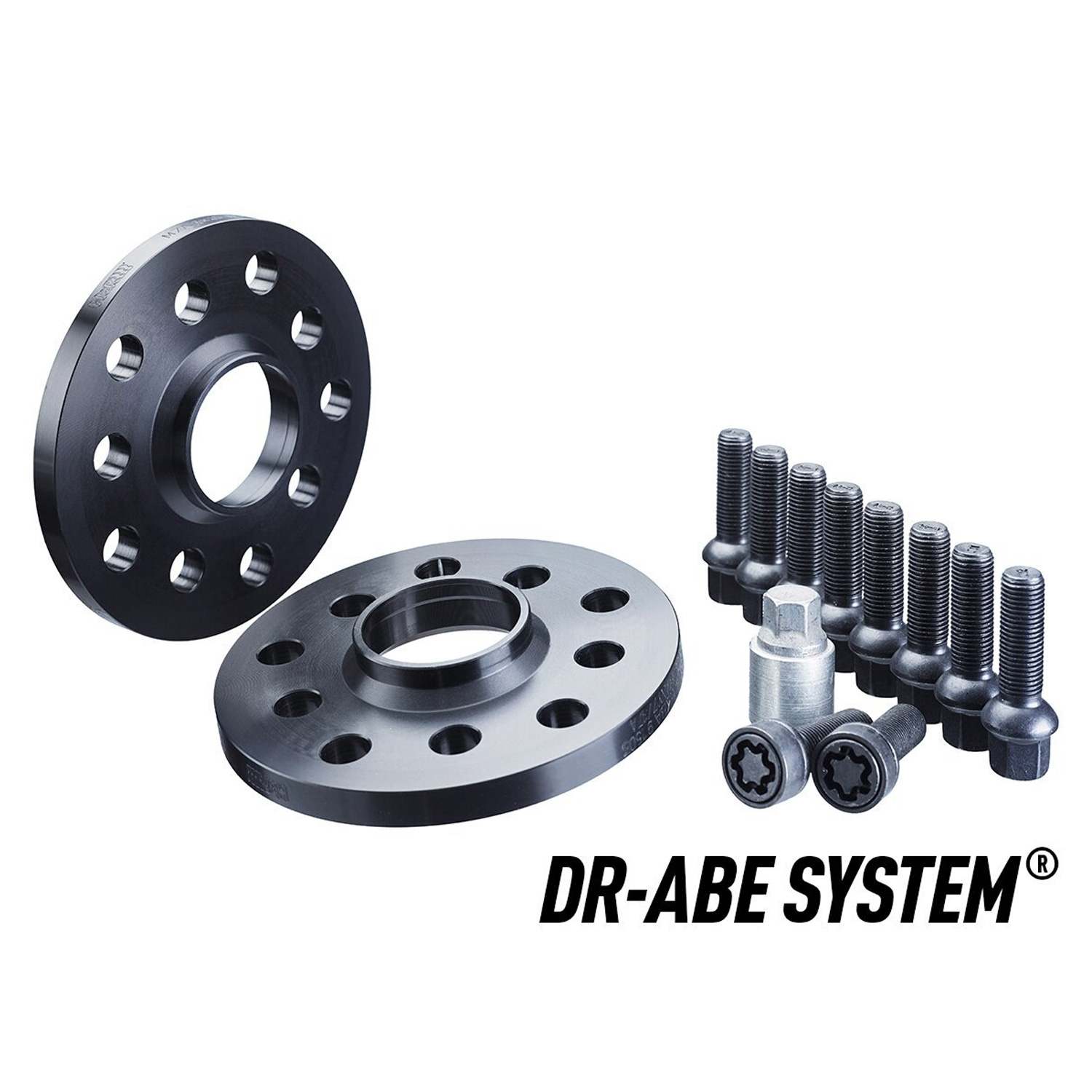 H&R Spurverbreiterungen mit ABE 2x12mm B45651-12 für Alfa Romeo Giulia, Stelvio