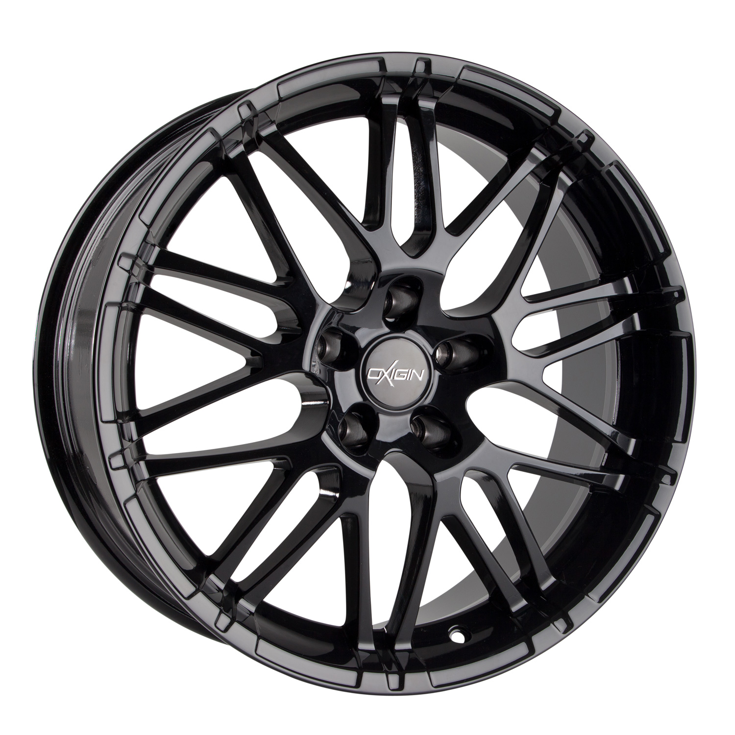 Oxigin Felgen 14 Oxrock 8.5x18 ET35 5x112 SW für VW Beetle Bus T4 Caddy Eos Golf Plus Golf V Golf V Variant/Jetta